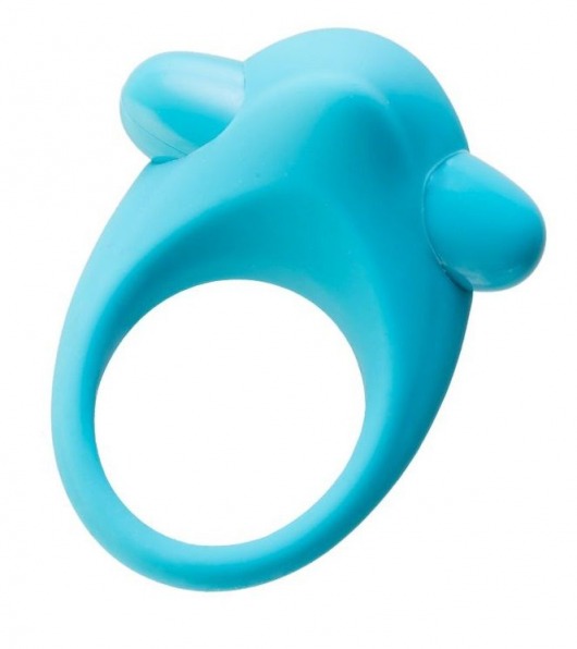 Голубое эрекционное силиконовое кольцо TOYFA A-Toys - A-toys - в Ростове-на-Дону купить с доставкой