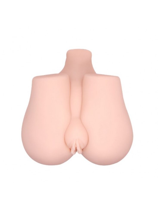 Реалистичный мастурбатор с вибрацией и двумя тоннелями - вагиной и анусом - Baile - в Ростове-на-Дону купить с доставкой