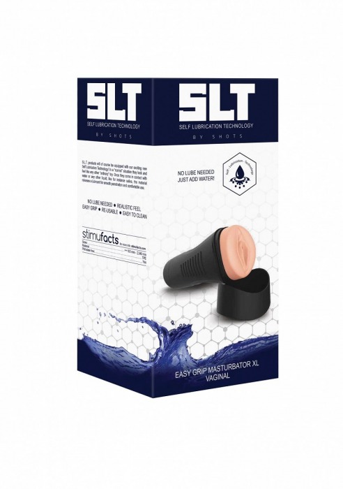 Мастурбатор-вагина Self Lubrication Easy Grip Masturbator XL Vaginal - Shots Media BV - в Ростове-на-Дону купить с доставкой
