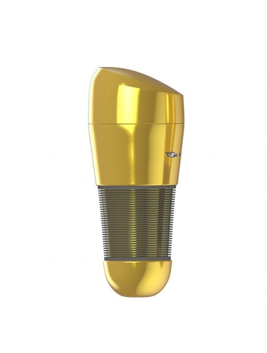 Мастурбатор-анус в золотистой колбе с крышечкой - Baile - в Ростове-на-Дону купить с доставкой