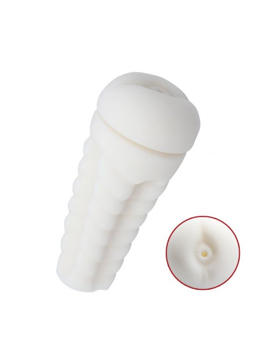 Мастурбатор-анус в золотистой колбе с крышечкой - Baile - в Ростове-на-Дону купить с доставкой