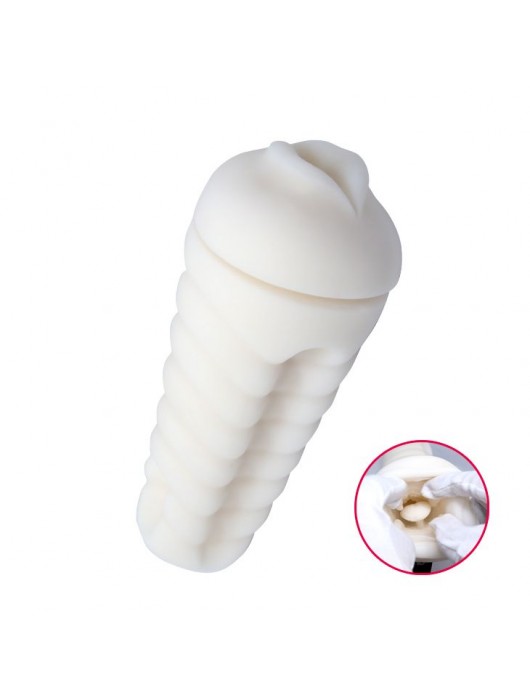 Мастурбатор-ротик в золотистой колбе с крышечкой - Baile - в Ростове-на-Дону купить с доставкой