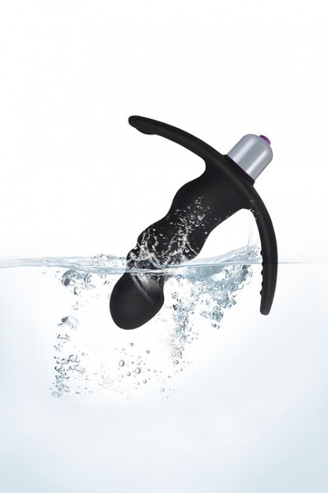 Черный стимулятор простаты Levett Zac - Levett - в Ростове-на-Дону купить с доставкой