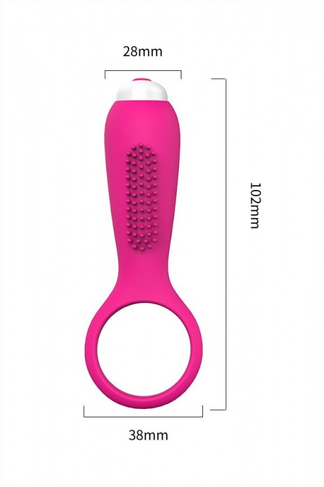 Розовое эрекционное виброкольцо S-HANDE Duets - S-HANDE - в Ростове-на-Дону купить с доставкой