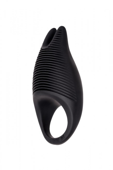 Чёрное эрекционное виброкольцо Erotist из силикона - Erotist Adult Toys - в Ростове-на-Дону купить с доставкой