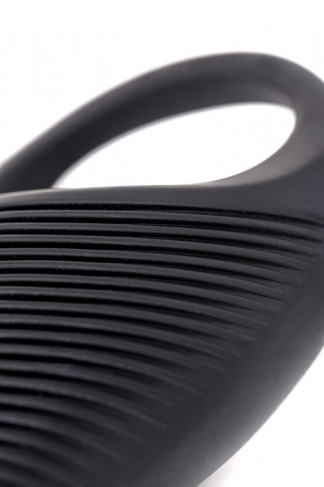 Чёрное эрекционное виброкольцо Erotist из силикона - Erotist Adult Toys - в Ростове-на-Дону купить с доставкой