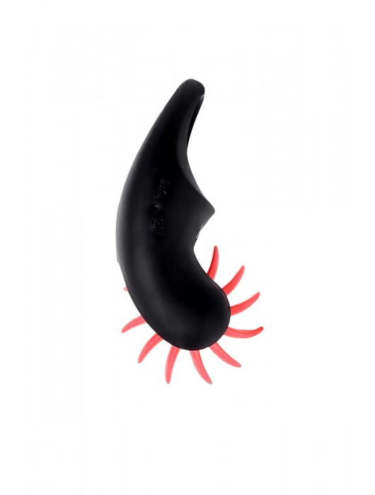 Чёрно-красное эрекционное виброкольцо Erotist - Erotist Adult Toys - в Ростове-на-Дону купить с доставкой