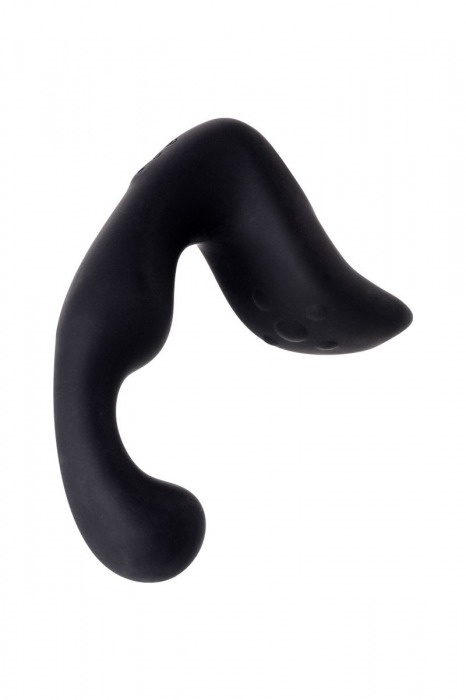 Чёрный изогнутый вибростимулятор простаты Erotist - Erotist Adult Toys - в Ростове-на-Дону купить с доставкой