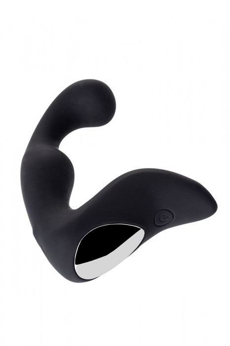 Чёрный изогнутый вибростимулятор простаты Erotist - Erotist Adult Toys - в Ростове-на-Дону купить с доставкой