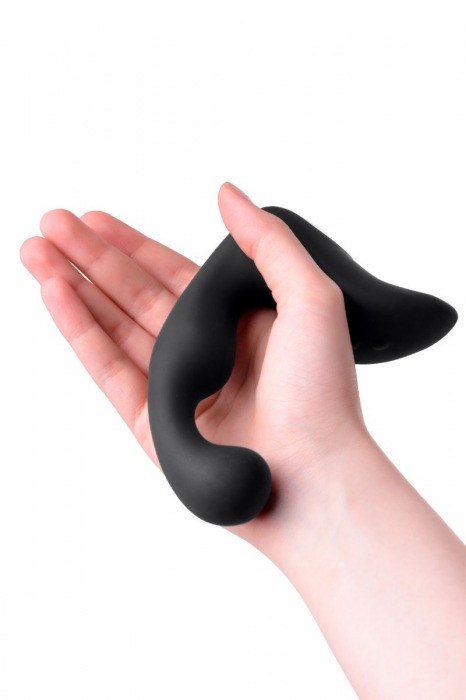 Чёрный изогнутый вибростимулятор простаты Erotist - Erotist Adult Toys - в Ростове-на-Дону купить с доставкой