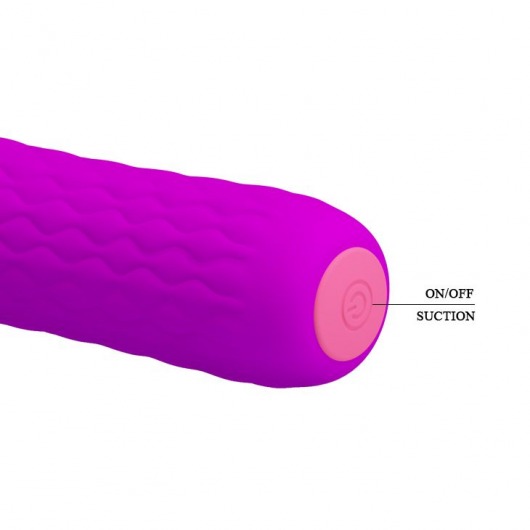 Фиолетовый вакуумный стимулятор клитора Jonas - Baile