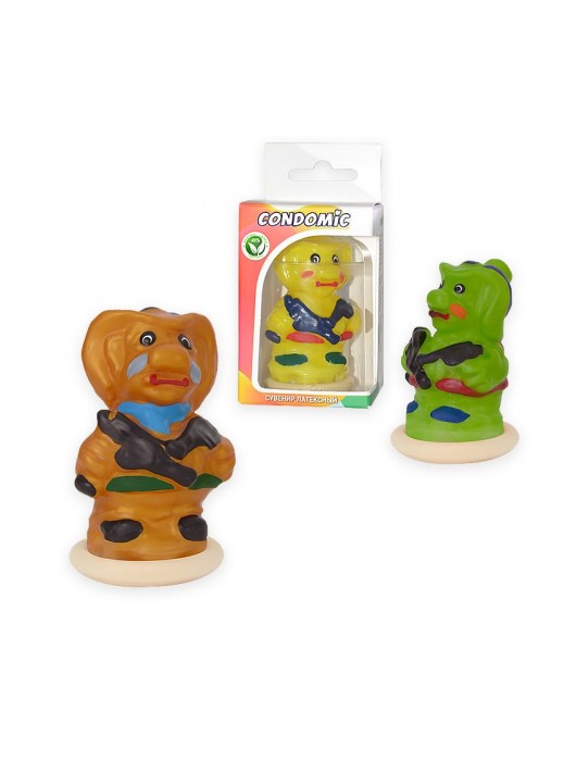 Сувенирный латексный презерватив  Ковбой - Sitabella - купить с доставкой в Ростове-на-Дону