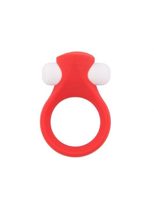 Красное эрекционное кольцо LIT-UP SILICONE STIMU RING 2 - Dream Toys - в Ростове-на-Дону купить с доставкой