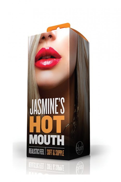 Телесный мастурбатор-ротик Jasmines Hot Mouth - Blush Novelties - в Ростове-на-Дону купить с доставкой
