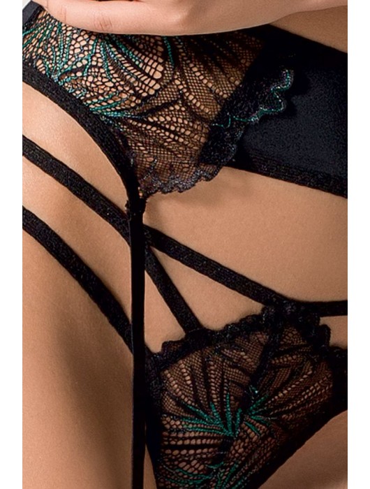 Роскошный комплект Floris с двухцветным кружевом - Passion купить с доставкой