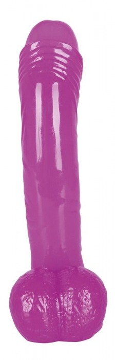 Фиолетовый фаллоимитатор Ready Mate - 19 см. - Orion