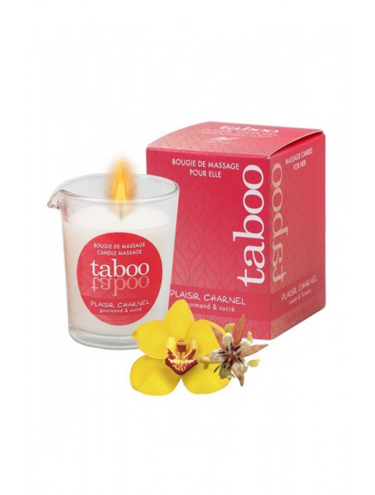 Массажное аромамасло с афродизиаками для женщин RUF Taboo Plaisir charnel - 60 гр. - RUF - купить с доставкой в Ростове-на-Дону