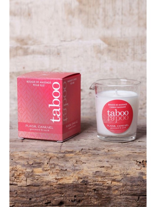 Массажное аромамасло с афродизиаками для женщин RUF Taboo Plaisir charnel - 60 гр. - RUF - купить с доставкой в Ростове-на-Дону