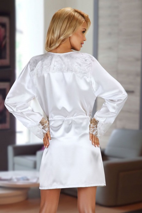 Соблазнительный пеньюар с кружевом Fabienne (большой размер) - Beauty Night купить с доставкой