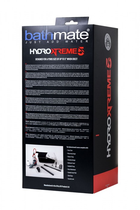 Прозрачная гидропомпа HydroXTREME5 - Bathmate - в Ростове-на-Дону купить с доставкой
