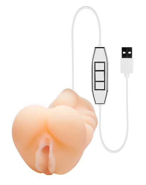 Мастурбатор-вагина JIZZM VIBRATING MASTURBATOR JESSICA с вибрацией - NMC - в Ростове-на-Дону купить с доставкой