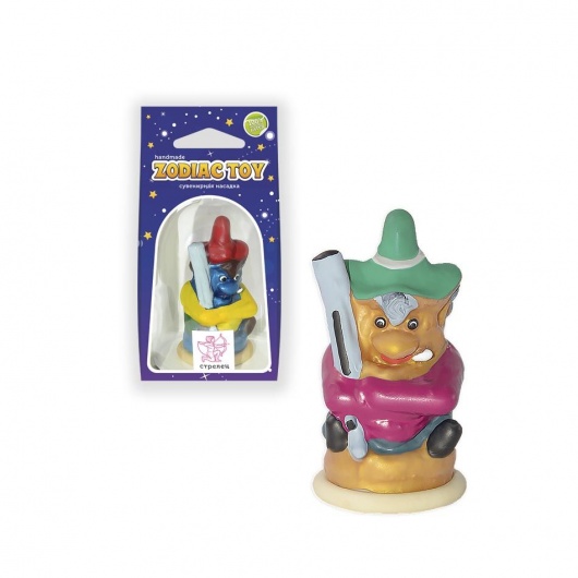 Сувенирный латексный презерватив  Стрелец - Sitabella - купить с доставкой в Ростове-на-Дону