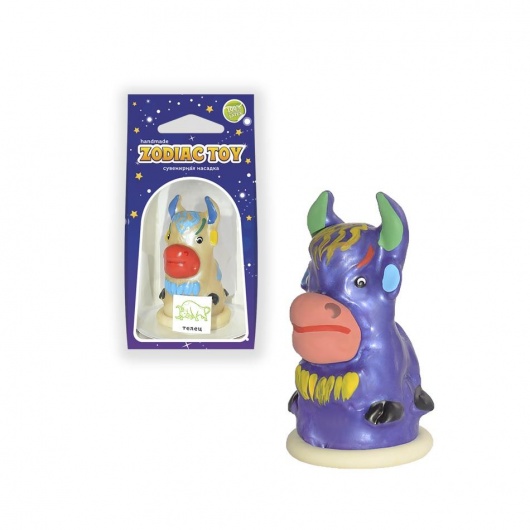 Сувенирный латексный презерватив  Телец - Sitabella - купить с доставкой в Ростове-на-Дону