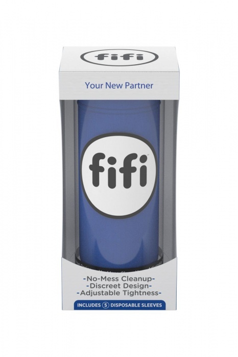 Синий нереалистичный мастурбатор FIFI MALE - Fifi - в Ростове-на-Дону купить с доставкой