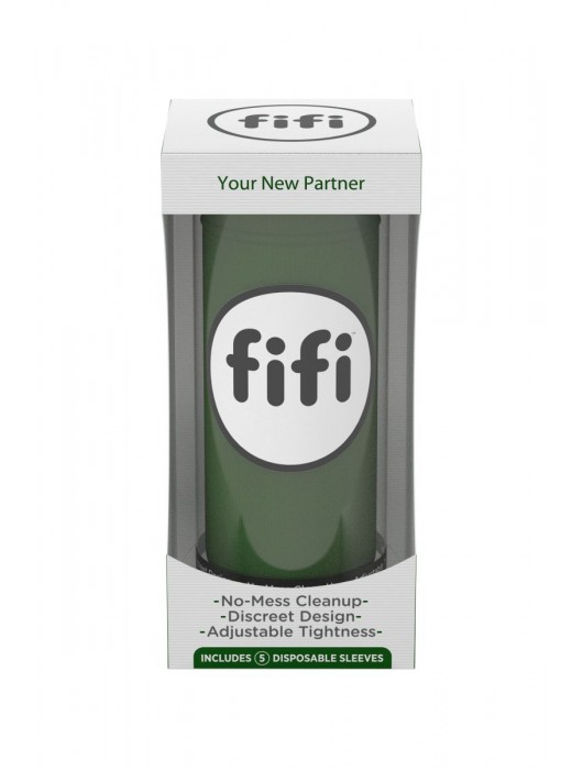 Зеленый нереалистичный мастурбатор FIFI MALE - Fifi - в Ростове-на-Дону купить с доставкой