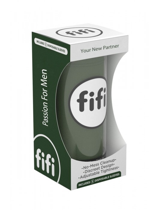 Зеленый нереалистичный мастурбатор FIFI MALE - Fifi - в Ростове-на-Дону купить с доставкой