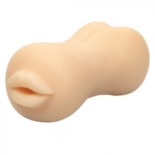 Двусторонний мастурбатор Stroke It Mouth/Ass - California Exotic Novelties - в Ростове-на-Дону купить с доставкой