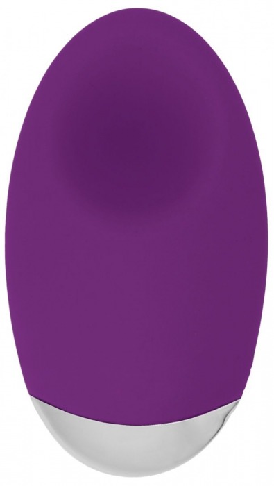Фиолетовый клиторальный вибростимулятор Ynez - 11,5 см. - Shots Media BV