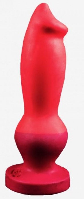 Красный фаллоимитатор  Стаффорд large  - 26 см. - Erasexa - купить с доставкой в Ростове-на-Дону