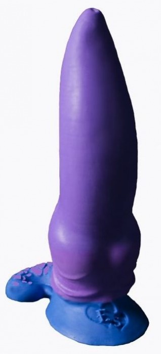Фиолетовый фаллоимитатор  Зорг small  - 21 см. - Erasexa - купить с доставкой в Ростове-на-Дону
