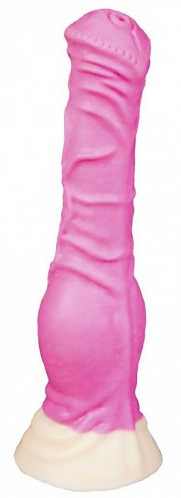 Розовый фаллоимитатор  Пони small  - 20,5 см. - Erasexa - купить с доставкой в Ростове-на-Дону