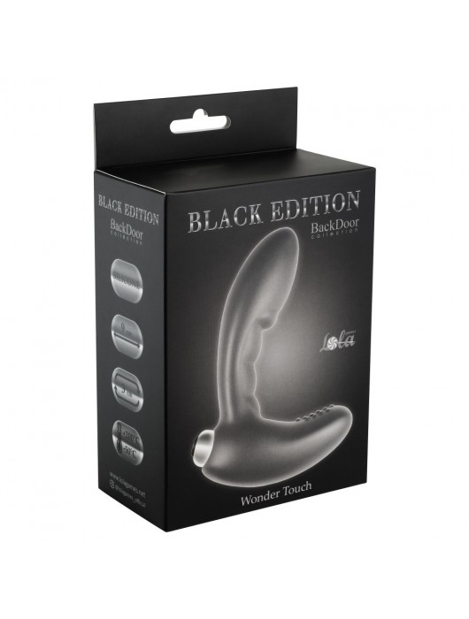 Серый стимулятор простаты с вибрацией Wonder Touch Grey - Lola Games - в Ростове-на-Дону купить с доставкой