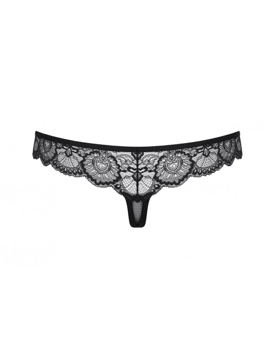 Соблазнительные трусики-стринги из нежного кружева - Obsessive купить с доставкой