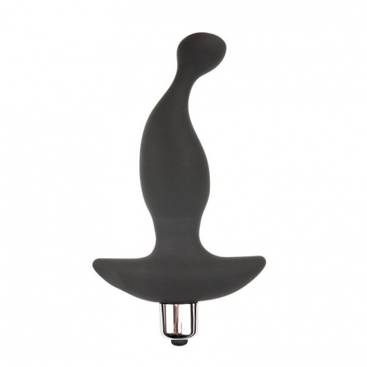 Чёрный вибратор для массажа простаты Sex Expert Back Party - 13,5 см. - Bior toys - в Ростове-на-Дону купить с доставкой