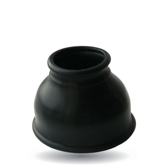 Чёрная уплотнительная насадка для помпы - размер M - Bior toys - в Ростове-на-Дону купить с доставкой