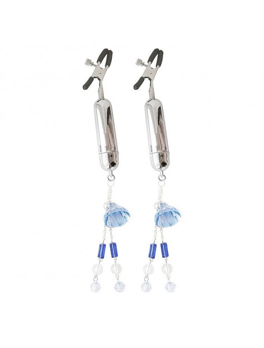 Зажимы на соски с вибрацией Sexy Friend - Bior toys - купить с доставкой в Ростове-на-Дону