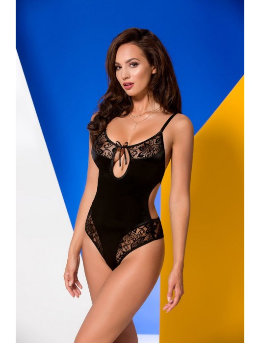 Соблазнительное боди Maxime с кружевом (большой размер) - Avanua купить с доставкой