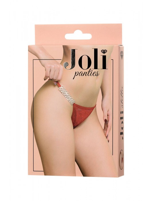 Трусики-стринги Stella с цепочками и стразами - Erolanta купить с доставкой