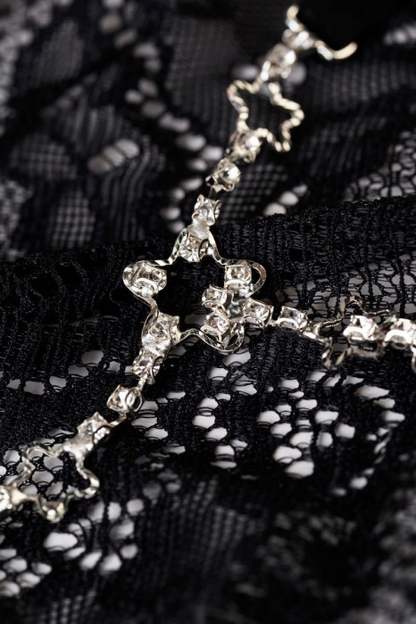 Трусики-стринги со стразами Sheila - Erolanta купить с доставкой