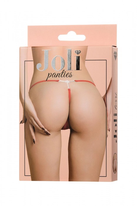 Трусики-стринги со стразами Terri - Erolanta купить с доставкой