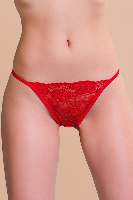 Трусики-стринги Valerie с декором из страз - Erolanta купить с доставкой