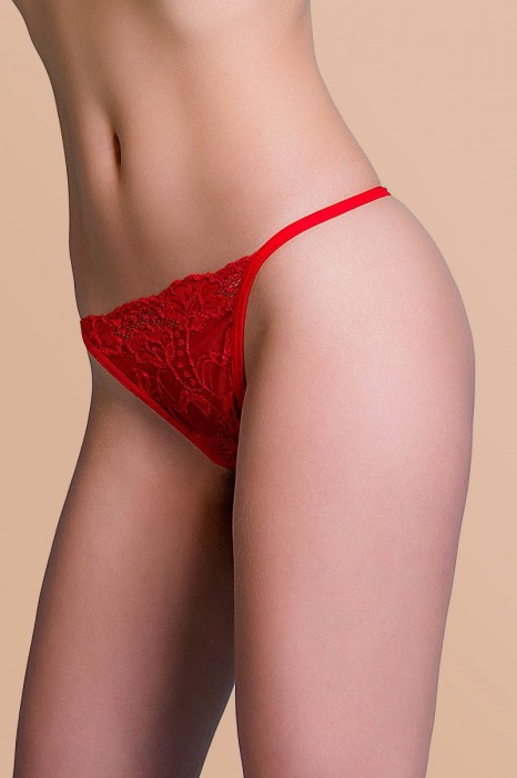 Трусики-стринги Valerie с декором из страз - Erolanta купить с доставкой