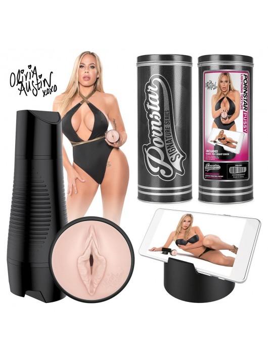 Мастурбатор-вагина PORNSTAR Olivia Austin - Pornstar Pussy - в Ростове-на-Дону купить с доставкой