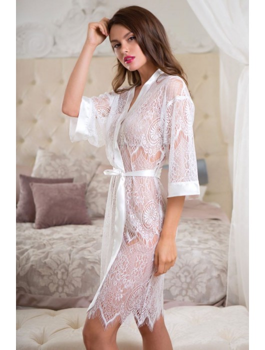 Пеньюар Magdalena из кружева - Mia-Mia купить с доставкой