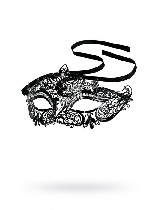 Соблазнительная черная маска Theatre - ToyFa купить с доставкой