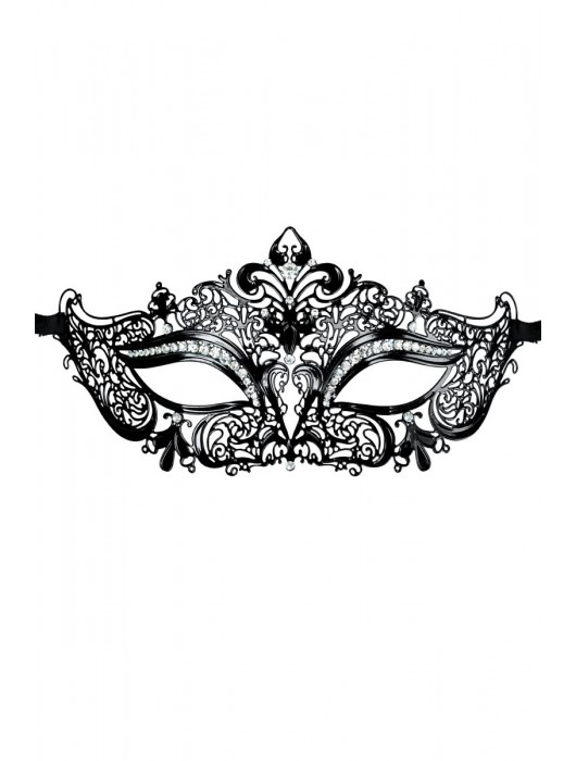 Соблазнительная черная маска Theatre - ToyFa купить с доставкой